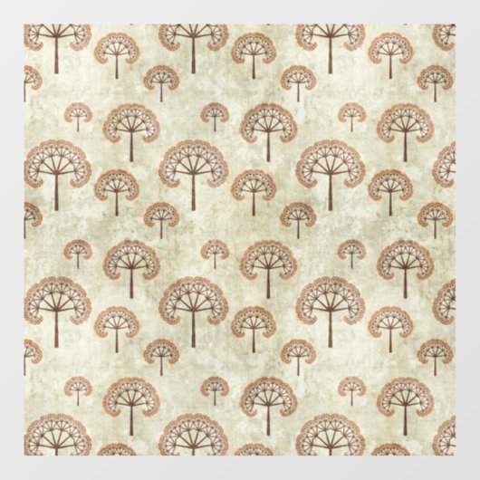 Bomen in het najaar raamsticker (Vel)