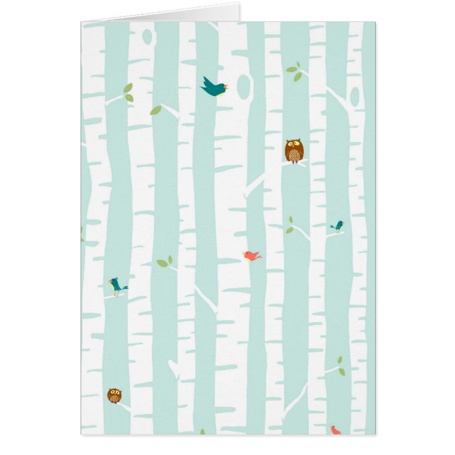 Bomen in het voorjaar (Voorkant)