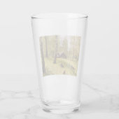 Bomen in het Zweedse platteland (Jansson) Glas (Achterkant)