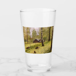 Bomen in het Zweedse platteland (Jansson) Glas