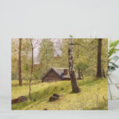 Bomen in het Zweedse platteland (Jansson) Kaart (Staand voorkant)