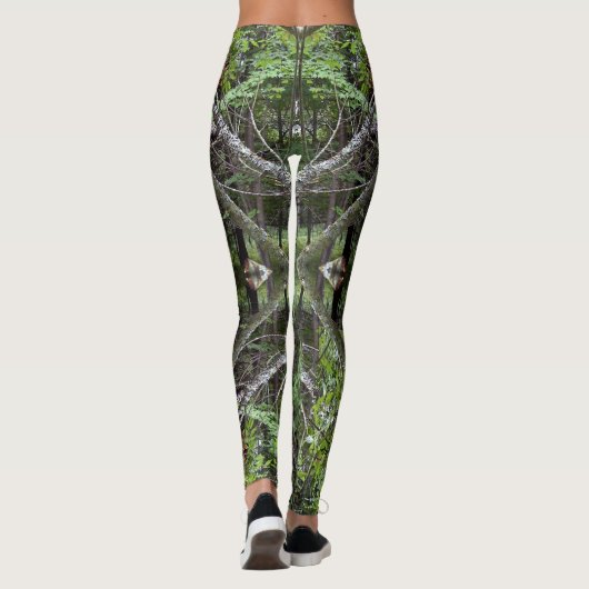 Bomen in Michigan Leggings (Achterkant)
