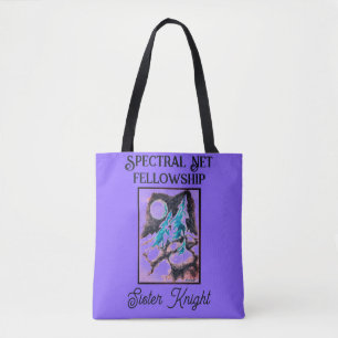 Bomen in Moonlight Telefoon Tote Bag