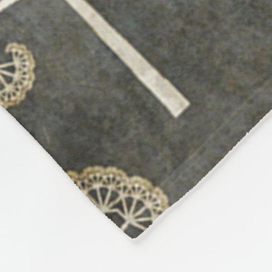 Bomen in Winter Fleece Blanket (Hoek)