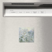 Bomen in Wintry Silver, 1910 Magneet (Insitu (Vaatwasser))