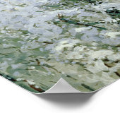 Bomen in Wintry Silver, 1910 Poster (Hoek)