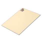 Bomen in zonlicht notitieblok (Schuin)