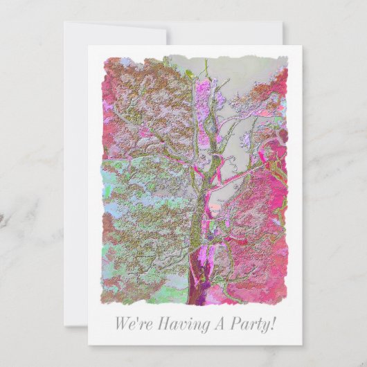 BOMEN INVITATIE (Voorkant)