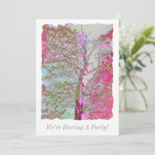 BOMEN INVITATIE (Staand voorkant)