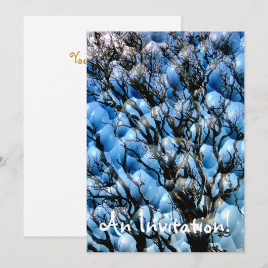 BOMEN KAART (Voorkant / Achterkant)