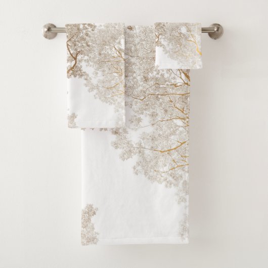 Bomen-kaart 1 bad handdoek (Insitu)