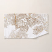 Bomen-kaart 1 bad handdoek (Handdoek)