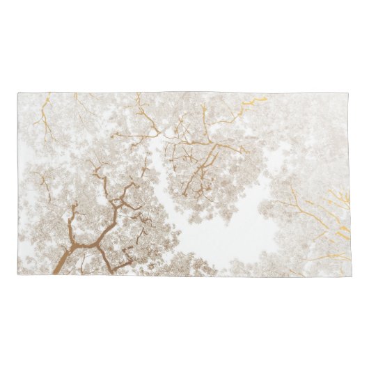 Bomen-kaart 1 kussensloop (Achterkant)