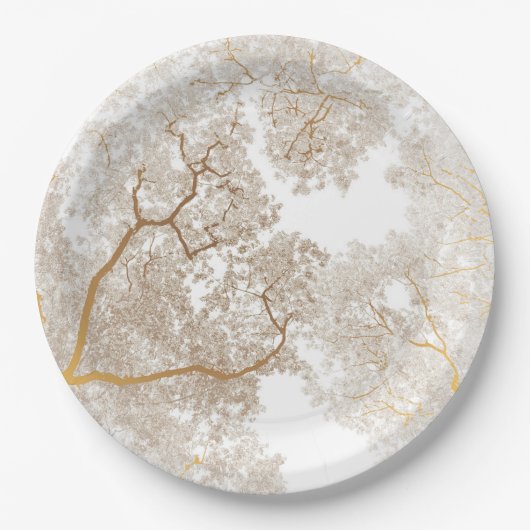 Bomen-kaart 1 papieren bordje (Voorkant)