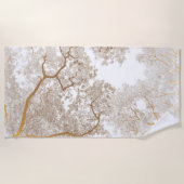 Bomen-kaart 1 strandlaken (Voorkant)