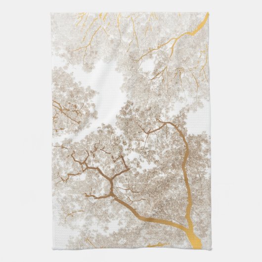 Bomen-kaart 1 theedoek (Verticaal)