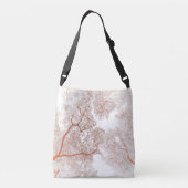 Bomen-kaart 2 crossbody tas (Achterkant)