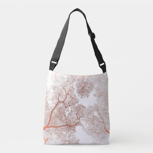 Bomen-kaart 2 crossbody tas (Voorkant)