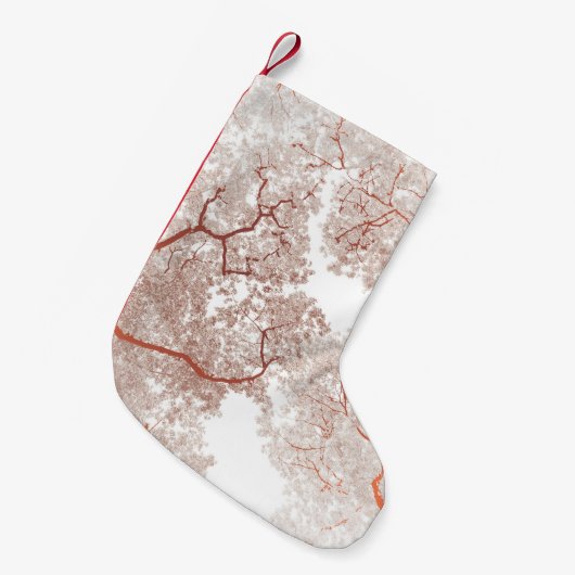 Bomen-kaart 2 kleine kerstsok (Voorkant (Hangend))