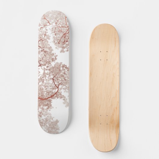 Bomen-kaart 2 persoonlijk skateboard (Voorkant)
