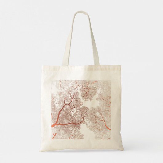 Bomen-kaart 2 tote bag (Achterkant)
