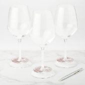 Bomen-kaart 2 wijnglaslabel (Set)