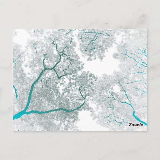 Bomen-kaart 3 briefkaart (Achterkant)