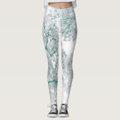 Bomen-kaart 3 leggings (Voorkant)