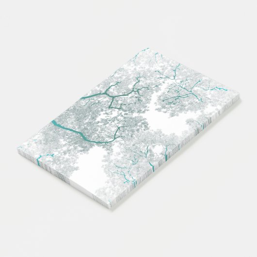 Bomen-kaart 3 post-it® notes (Schuin)