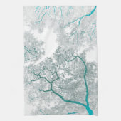 Bomen-kaart 3 theedoek (Verticaal)