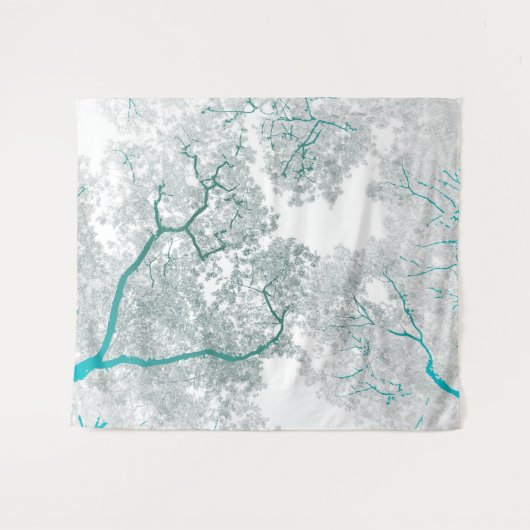 Bomen-kaart 3 wandkleed (Voorkant (horizontaal))