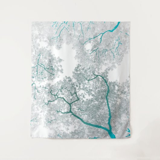 Bomen-kaart 3 wandkleed (Voorkant)