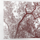 Bomen-kaart 4 drieluik wenskaart (Binnenzijde eerst)