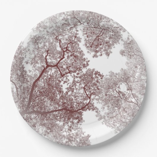 Bomen-kaart 4 papieren bordje (Voorkant)