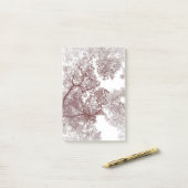 Bomen-kaart 4 post-it® notes (Op bureau)