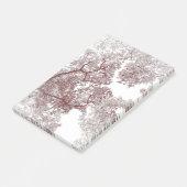 Bomen-kaart 4 post-it® notes (Schuin)