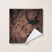 Bomen-kaart 5 bad handdoek (Wasdoekje)