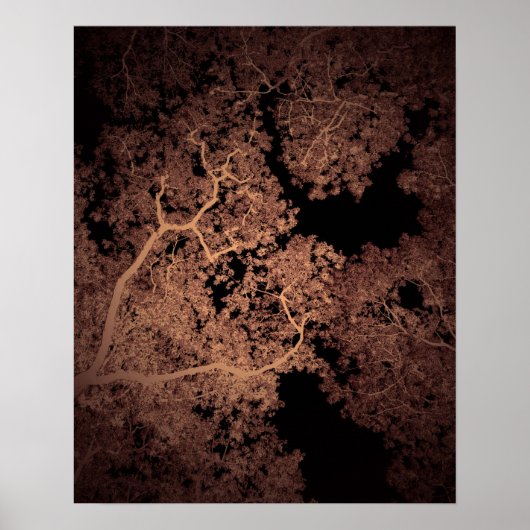 Bomen-kaart 5 poster (Voorkant)