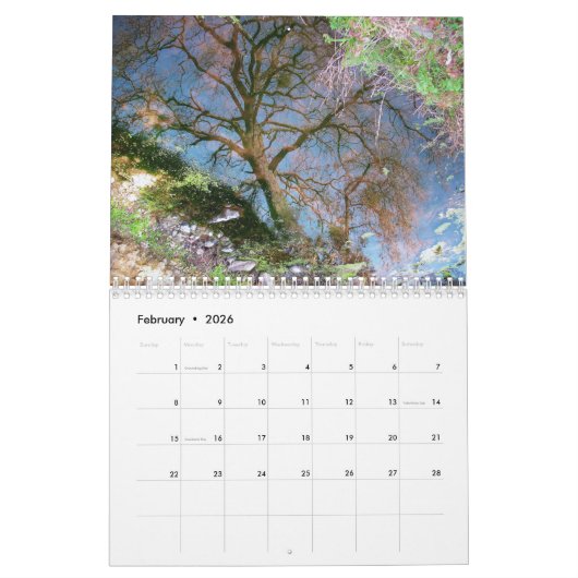 Bomen Kalender (Feb 2026)