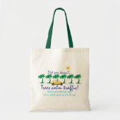 Bomen kalmeren het verkeer! tote bag (Voorkant)