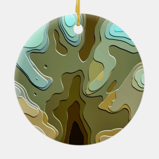 BOMEN KERAMISCH ORNAMENT (Achterkant)