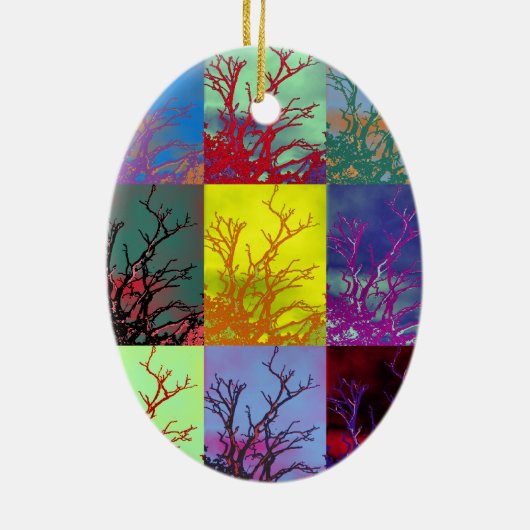 BOMEN KERAMISCH ORNAMENT (Achterkant)