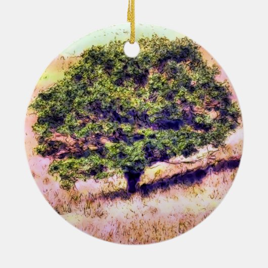 BOMEN KERAMISCH ORNAMENT (Achterkant)