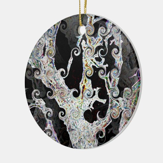 BOMEN KERAMISCH ORNAMENT (Links)