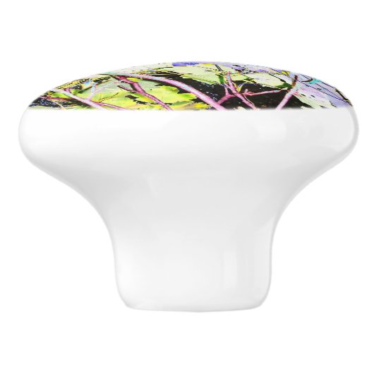 BOMEN KERAMISCHE KNOP (Zijkant)