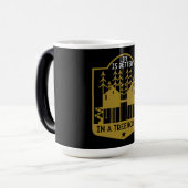 Bomen kleding en decor magische mok (Voorkant links)