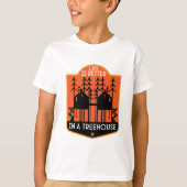 Bomen kleding en decor t-shirt (Voorkant)