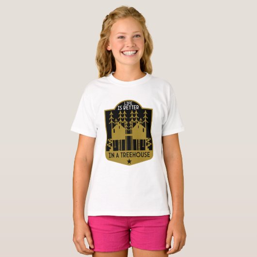 Bomen kleding en decor t-shirt (Voorkant volledig)