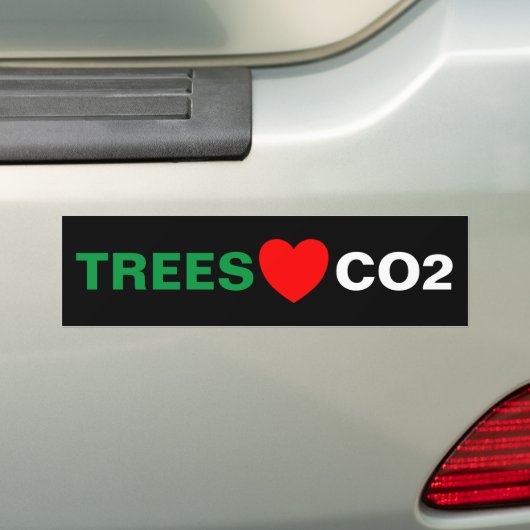 BOMEN LAGE CO2 BUMPERSTICKER (Op auto)