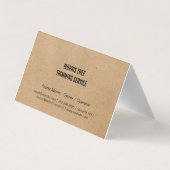 Bomen | landschapsarchitectuur | hovenier visitekaartje (Achterkant)